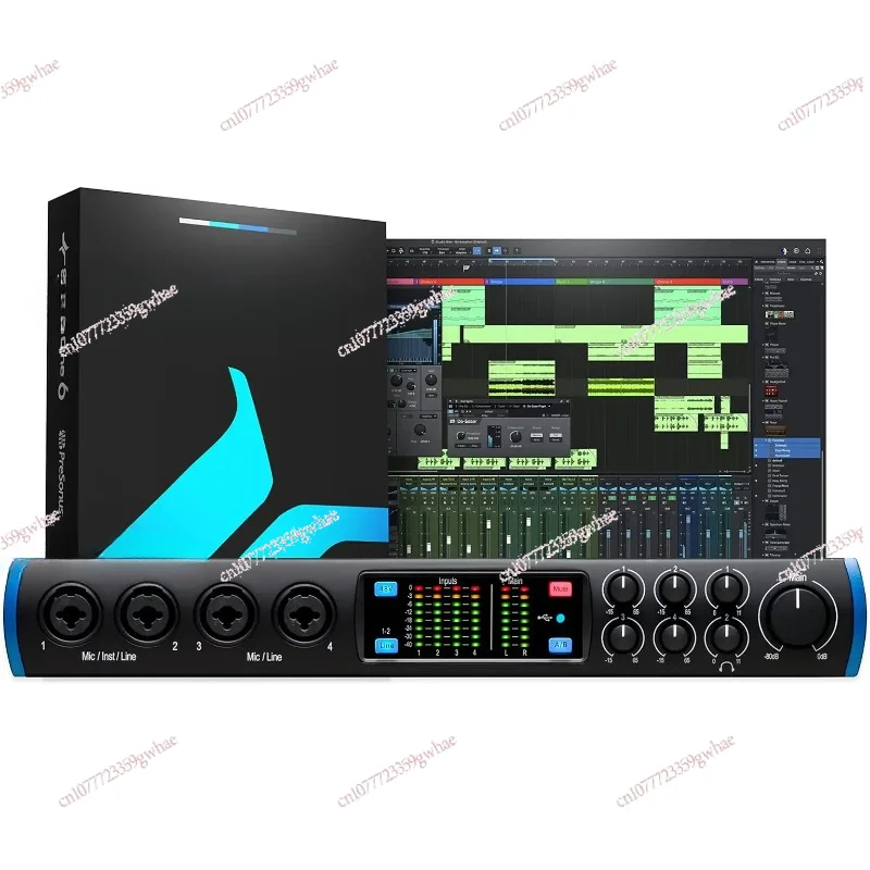 1810c 18x8, 192khz, USB audio interface recording software