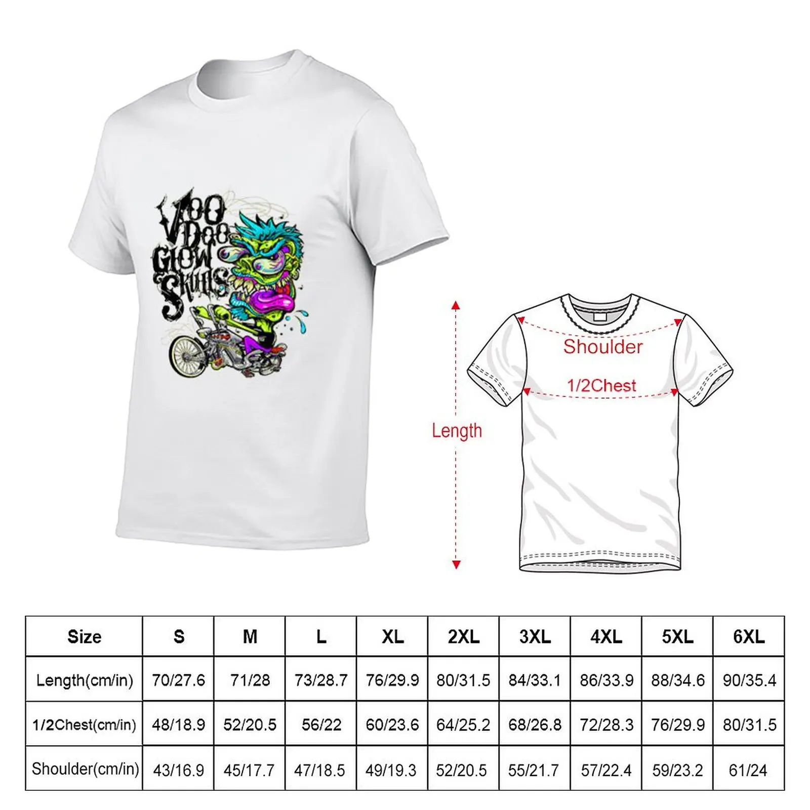 VOODOO GLOW SKULLS T-Shirt man t shirt summer t shirt for man T-Shirt