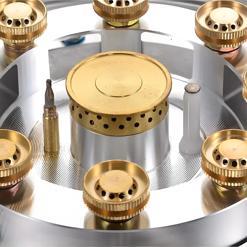 China Manufacturer's 2-Burner Household Tempered Glass Gas Cooktop Embedded LPG/NG Kitchen Cooker Gas Stove