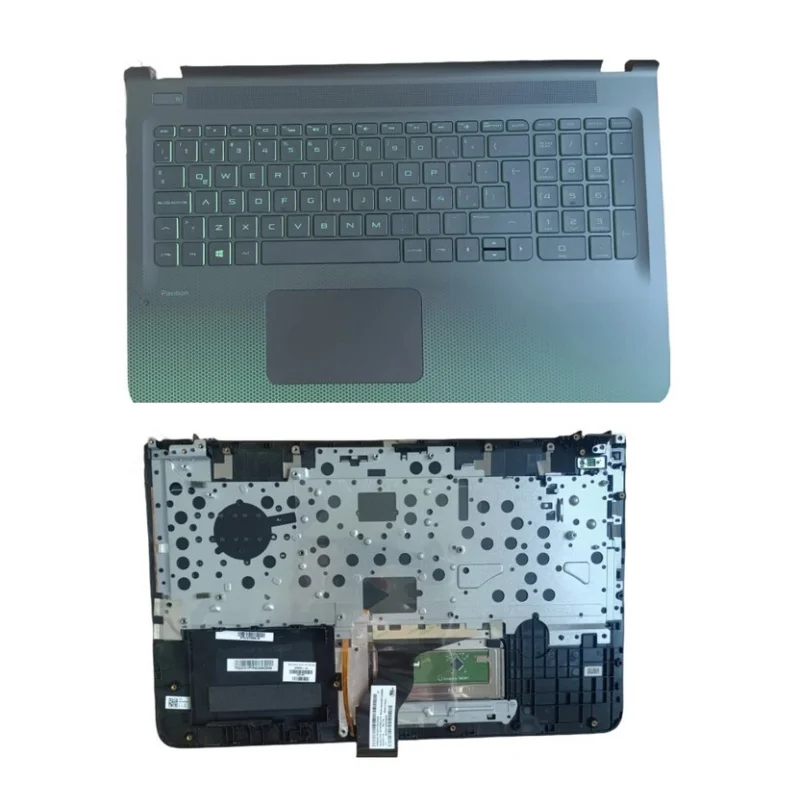 For HP Pavilion 15-BC 15-AK 15-AN 15-AB Palmrest Upper Case w/ Keyboard Touchpad