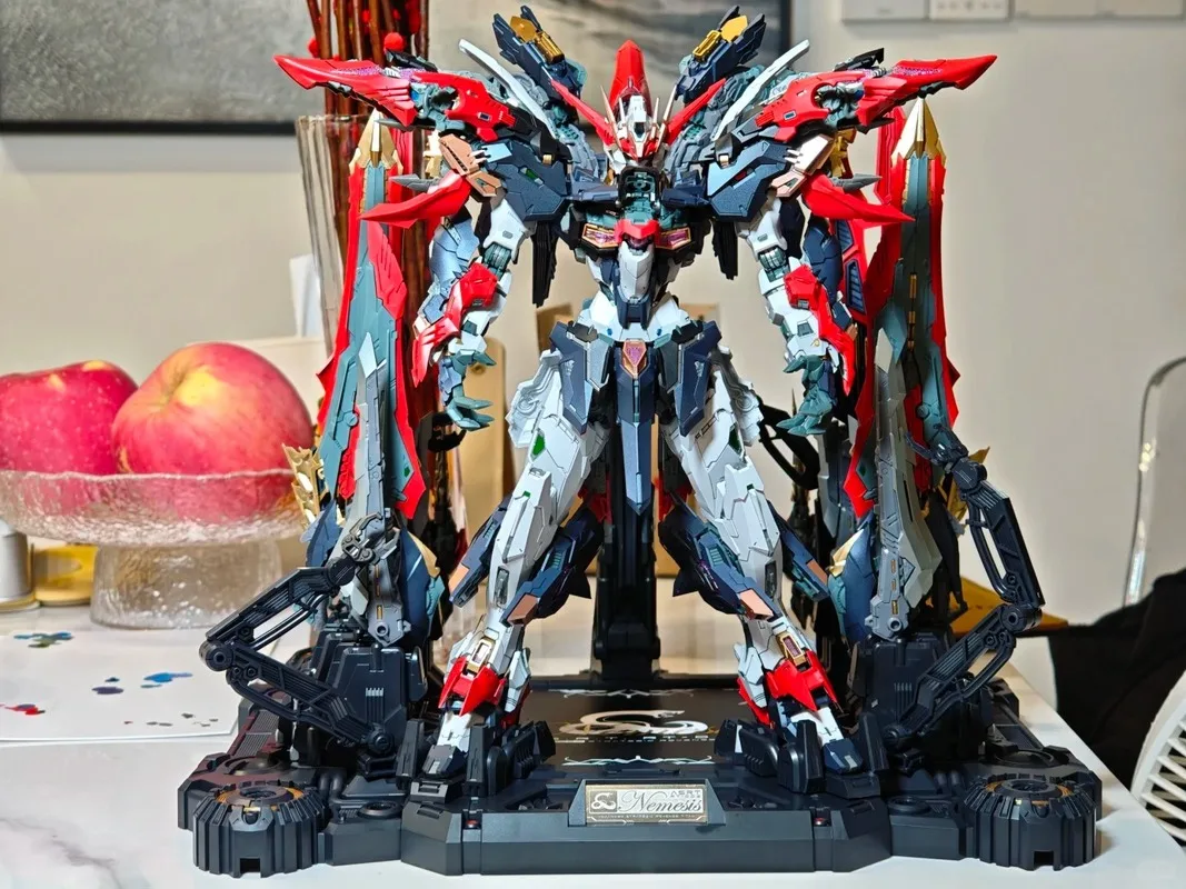 متوفر في المخزون أبعاد لا نهائية Rt-002 Nemesis 1/100 نموذج تجميع Mecha نموذج ألعاب من الكلوريد متعدد الفينيل في العصر + تيتان الانتقام الاستراتيجي المتقدم #5