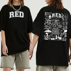 Taylor Red Album Shirt, Taylor Music Shirt, Cadeau pour les amateurs de musique Swift, Pull unisexe, Y-Streetwear