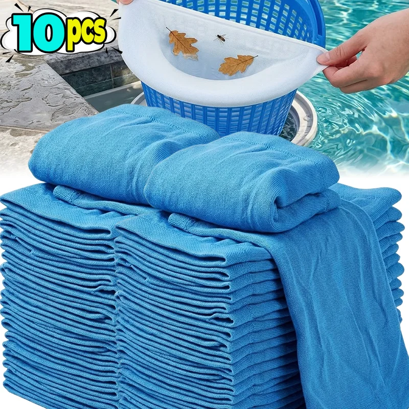 Reusable Pool Skimmer Socks Fine Mesh Filtration Netting Stockings Tear Resistant Skimmer Basket Saver for Pool Pump Filter