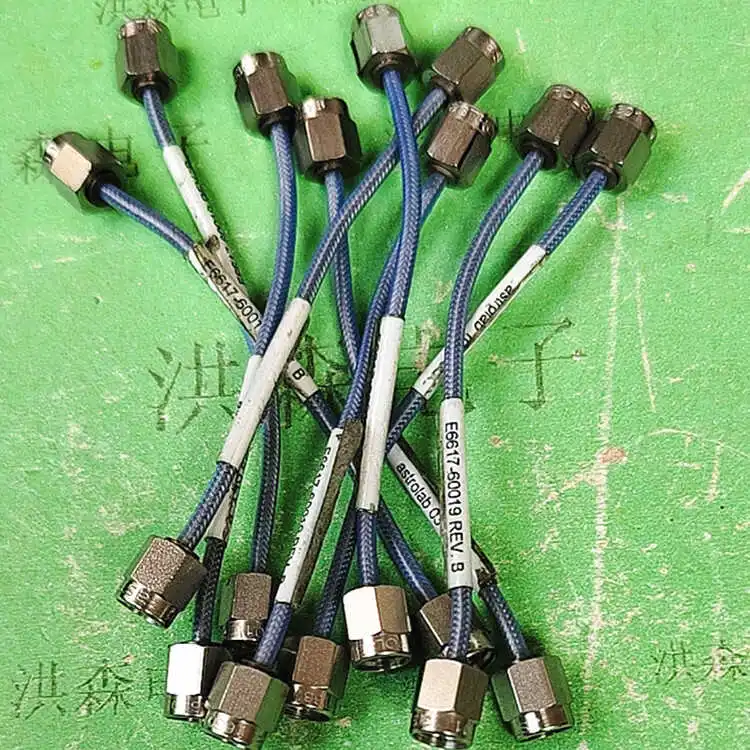 

5PCS second-hand DC-26.5GHz RF 9cm SMA male RF microwave coaxial jumper