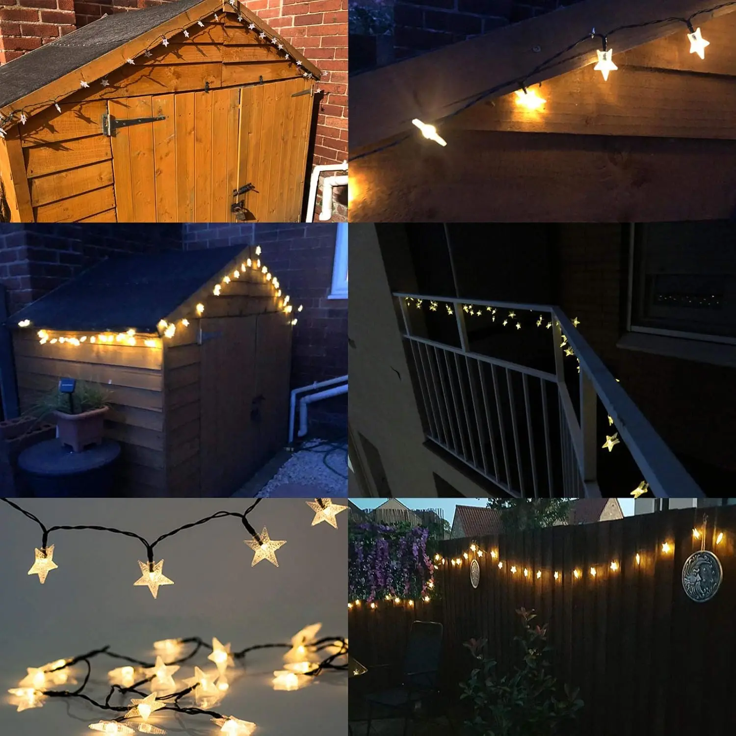 

Fairy String Lights 50 LED Solar Star Garland Lights Outdoor Waterproof Garden Outdoor Lighting for Home Yard Christmas