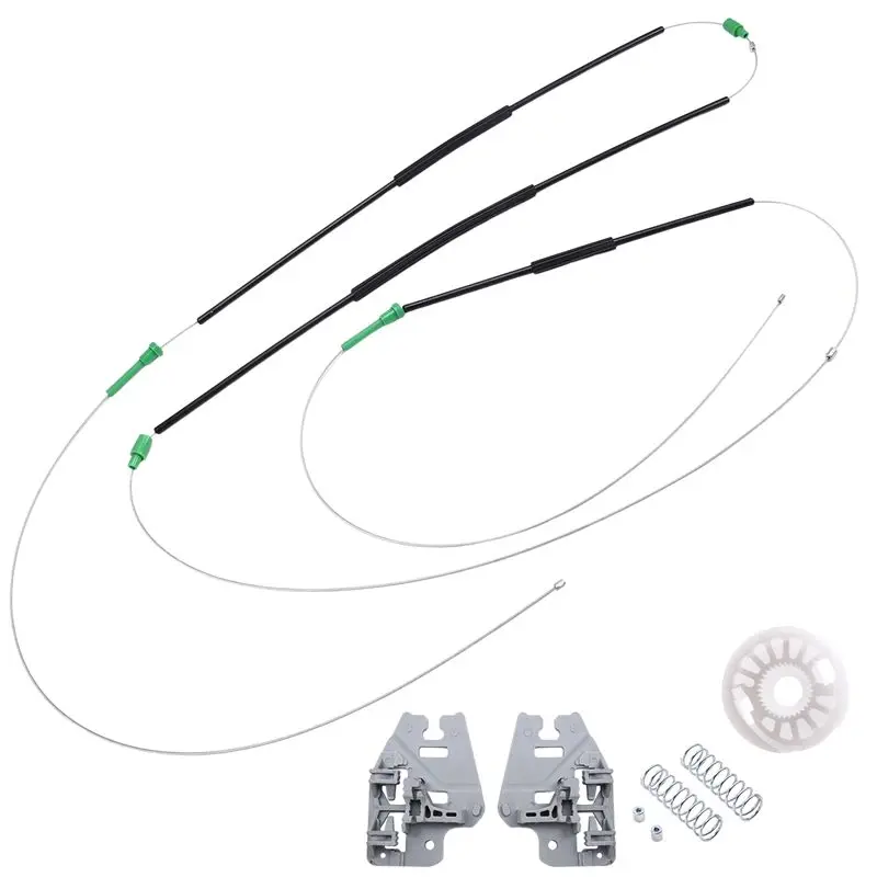 

A82M-Car Power Window Regulator Repair Kit For BMW E46 323I 325I 328I Front Left Or Right 51337020659 / 51337020660