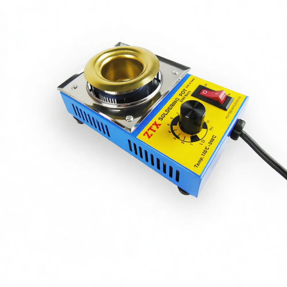 Compact Solder Pot For Xinghua Titanium Plated Melting Furnace Adjustable Temperature Lead Free Desktop Repair Tool