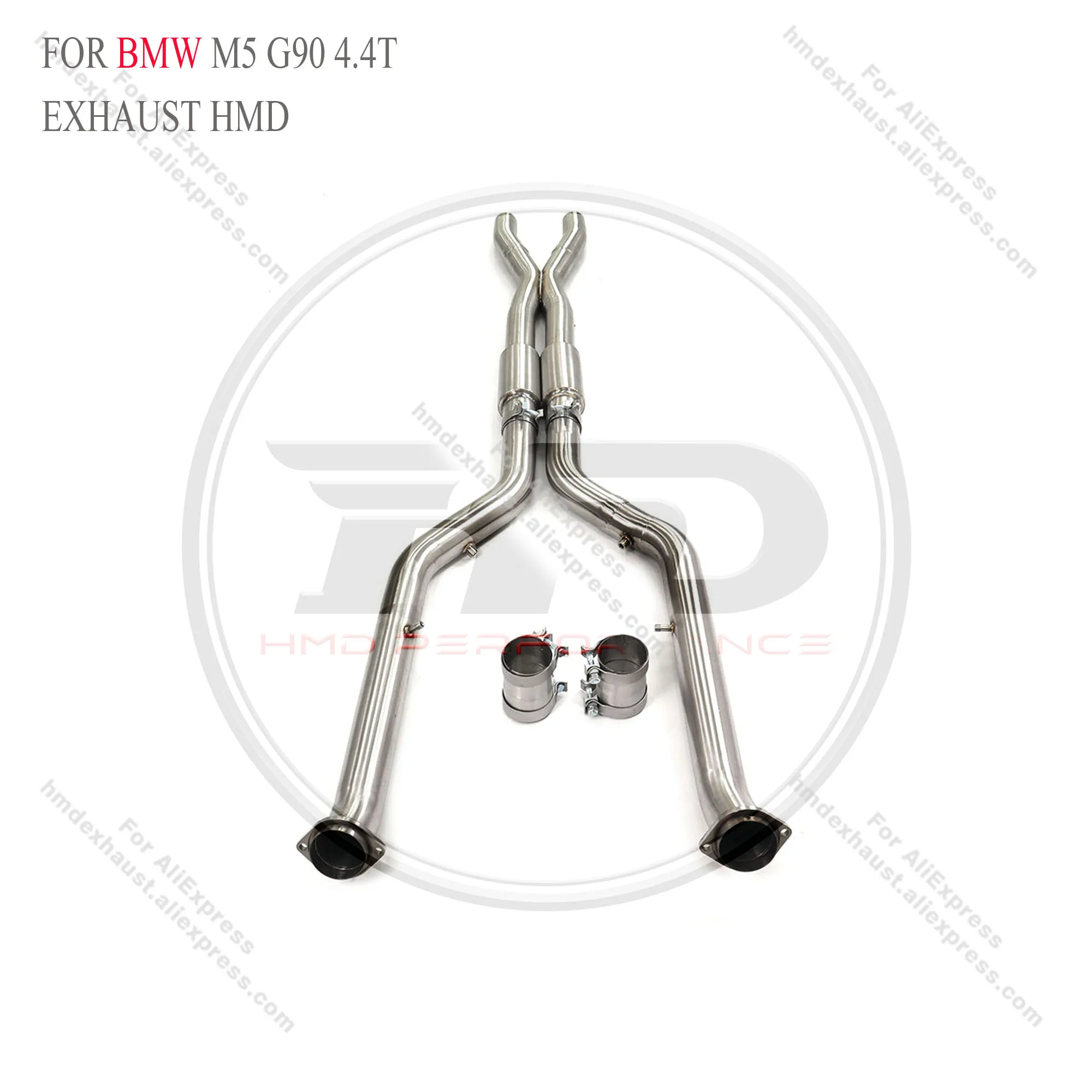 

HMD Stainless Mid-Pipe for BMW M5 G90 4.4T 2025 ISO-Certified Performance Exhaust