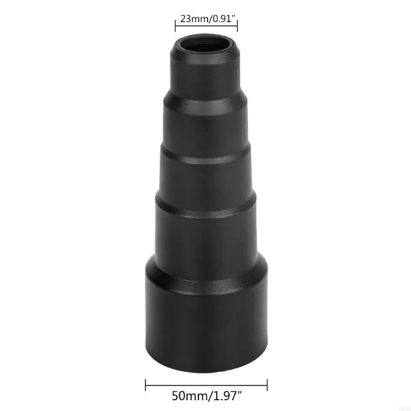 Convertidor fijación accesorio manguera vacío universal 23 mm (0.91 a 50 mm (1.96") Adaptador puerto