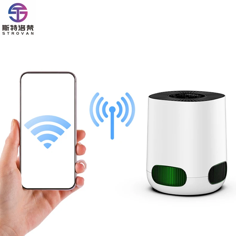 

STLF Smart WIFI Control Industrial Air Cleaner Smart Display Home Air Purifiers With Hepa Filter Commercial Hotel Room Air Filte