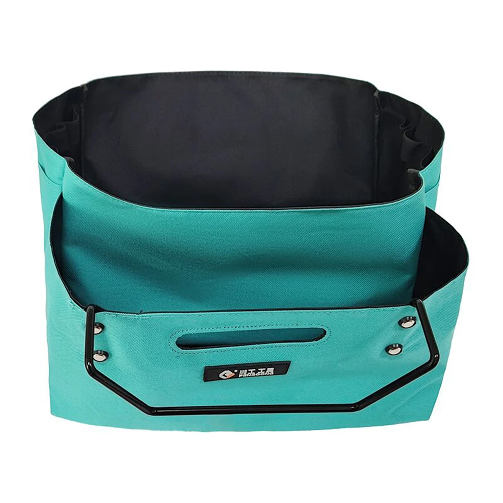 Telescoping Ladder Tool Bag Oxford Cloth Waterproof Tool Pouch Multifunctional Portable Repair Tools Hanging Bag for Repair Work