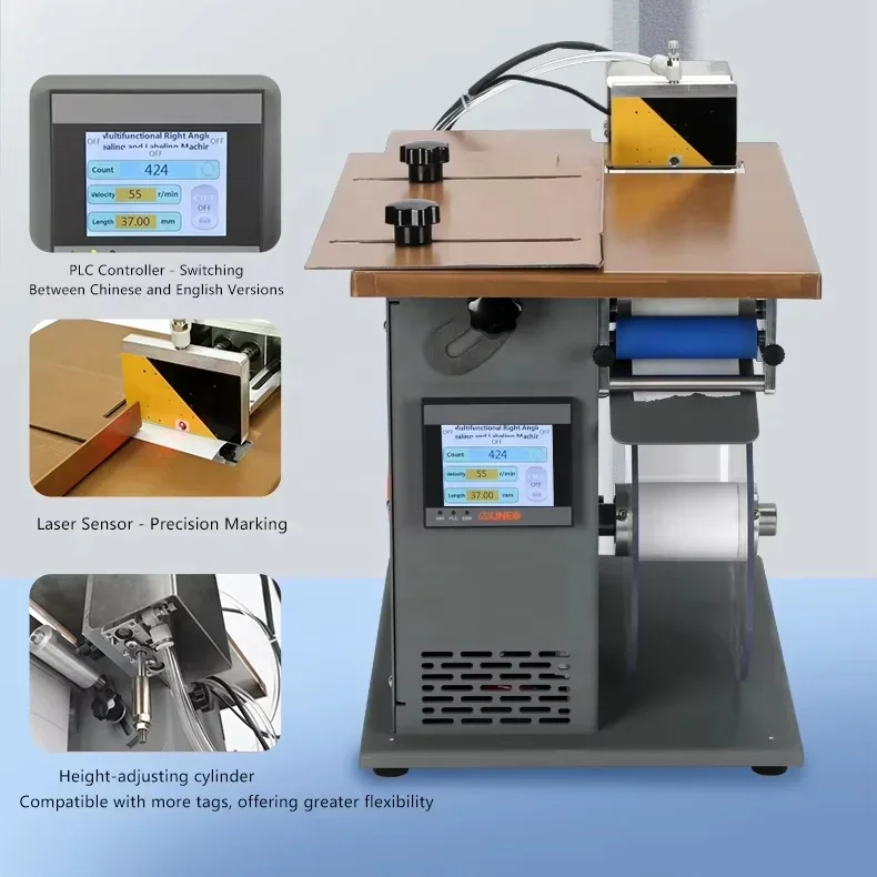 

Top Labeling Machine Flat Surface Labeling Machine Flat Surface Doypack Label Applicator for Food Bag Pouch Labeling Machine
