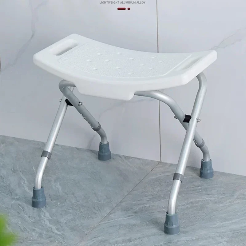 Foldable Shower Bathroom Chair Living Room Kitchen Bedroom Stool Nordic Low Stackable Disabled Taburete Plegable Home Furniture view 2