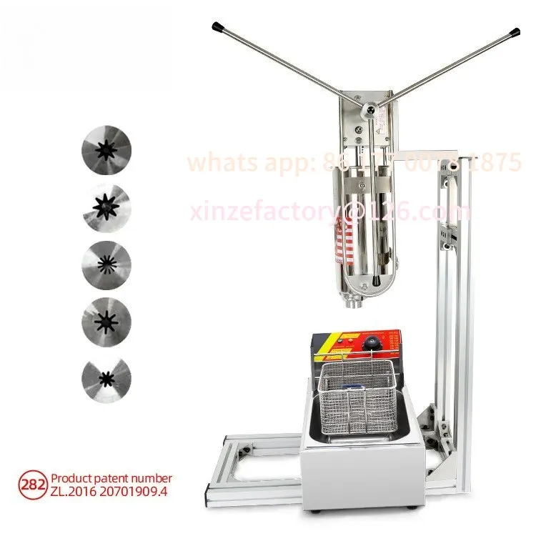 

Customizable Spanish Latin Fruit Snacks with Fryer Latin Fruit Jewelry Fruit Machine Twist Machine