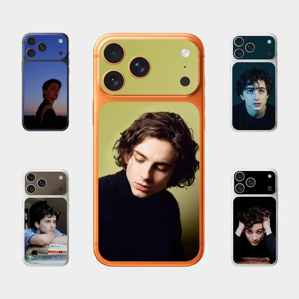 

T-Timothée C-Chalamet For Apple iPhone 17 Pro Max Full Back Cover Decal Wrap Skin Rear Protective Sticker Film