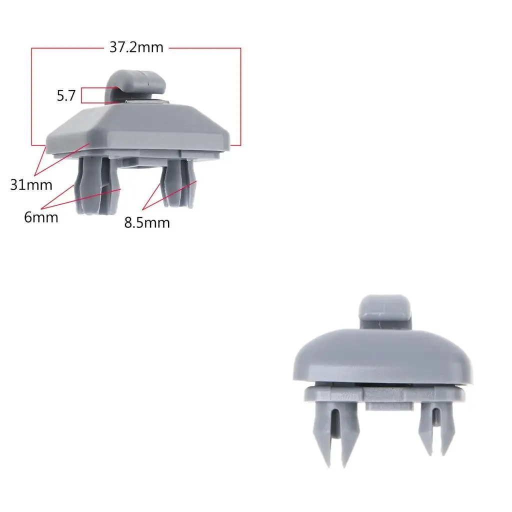 XA6H Sun Visor Clip Hook for  2013-201 Hanger Bracket Tool for Outdoor Traveling Car Vehicle Camping Portable