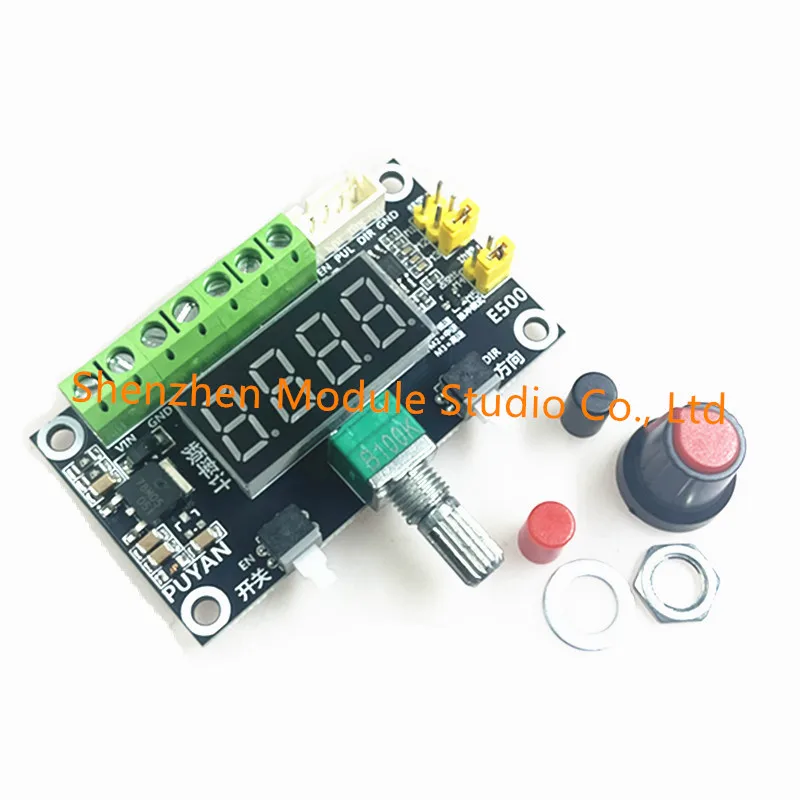 12V 24V Stepper Motor Driver Controller Pulse Pwm Signal Generate Module Motor Speed Frequency Direction Control