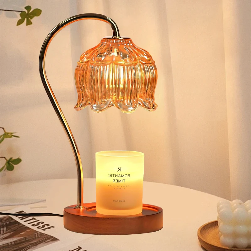 

Fragrance Candle Warmer Lamp, Electric Candle Warmer with Timer & Dimmer, Mom Birthday Gifts for Women, No candles included