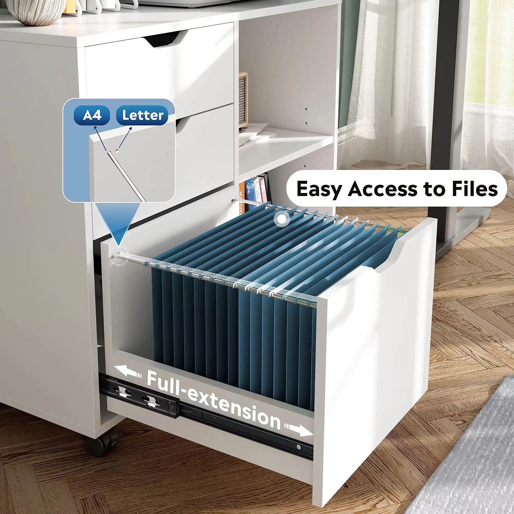 Meuble de classement en bois à - Home Office Printer avis et prix