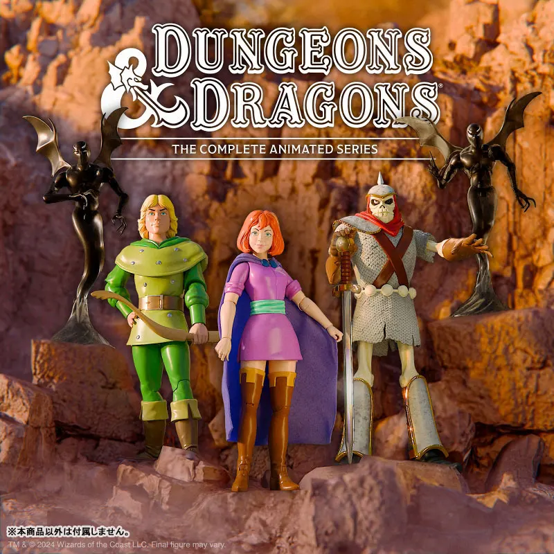 Original Super7 Dungeons & Dragons Ultimates Action Figure Hank The Ranger Sheila The Thief Shadow Demons 2 Pack Model Toys