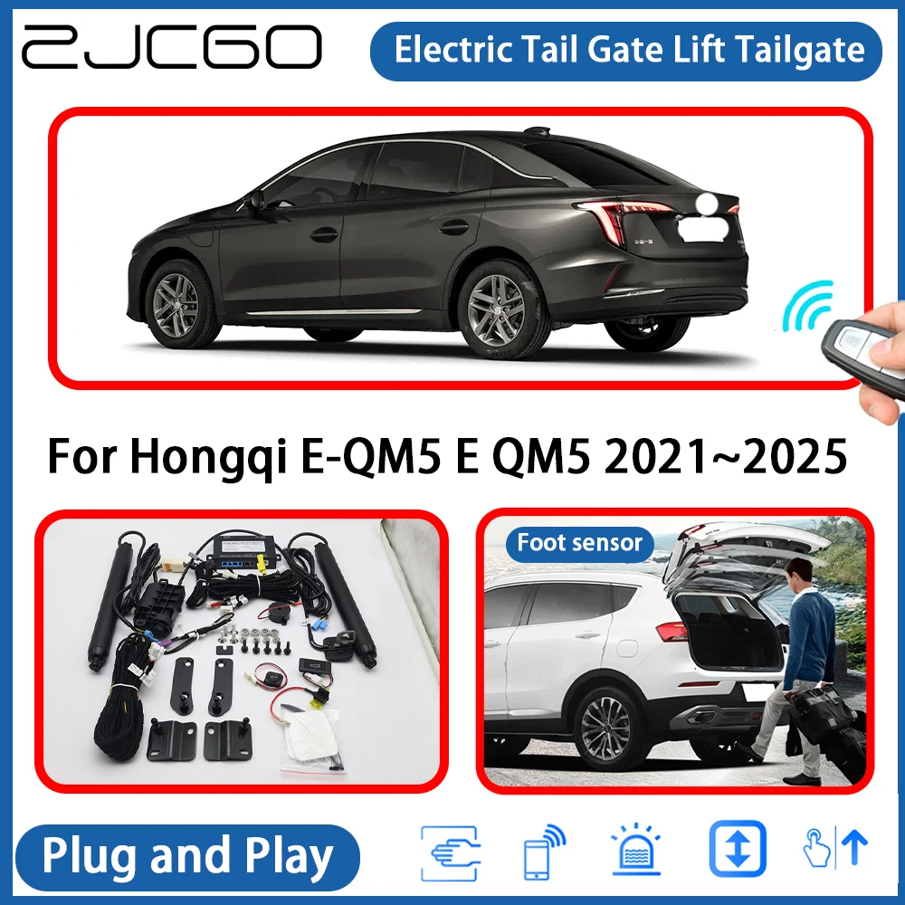 

for Hongqi E-QM5 E QM5 2021~2025 Automatic Powered Tailgate Power Liftgate Electric Tail Gate Lift Assisting System