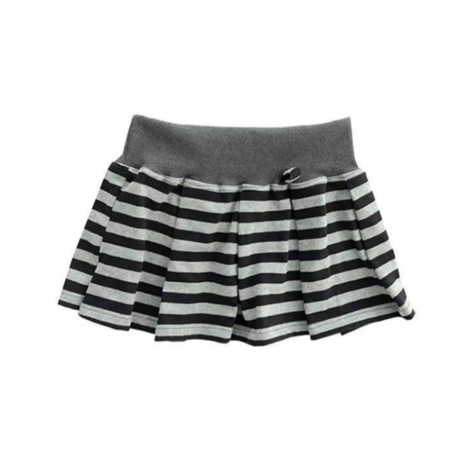 2026 Y2K Sexy Striped Color Block Mini Skirt For Women Korean Japanese Street Style Niche Versatile A Line Fashion Skirt