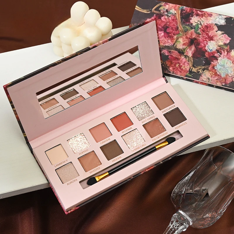 Cappello Han einen spiegel e schminkt sich mit einem tweed der 1.000-gelben augen