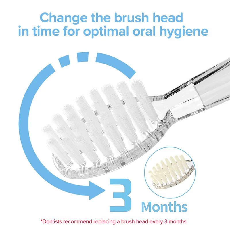 5er-Pack Kinderzahnbürsten-Ersatzköpfe, kompatibel mit SEAGO- 513/977/EK6, weiche Borsten, sanfte, saubere Zähne für Kinder von 3–12 Jahren