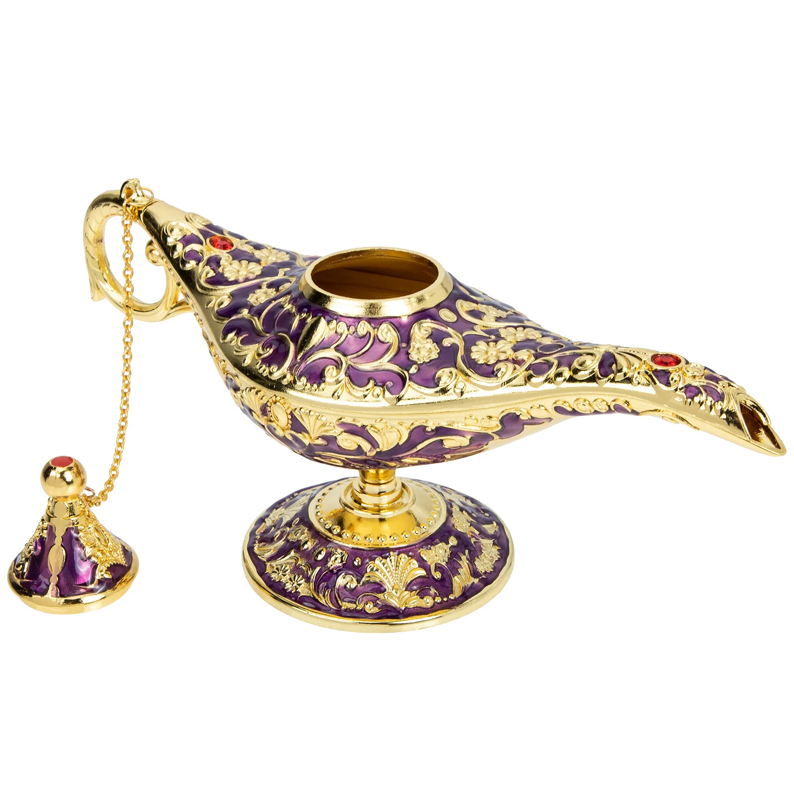 

Zinc Alloy Indian Style Aromatic Censer Ornament For Home Decor Light Decoration Desktop Wedding Party Adornment