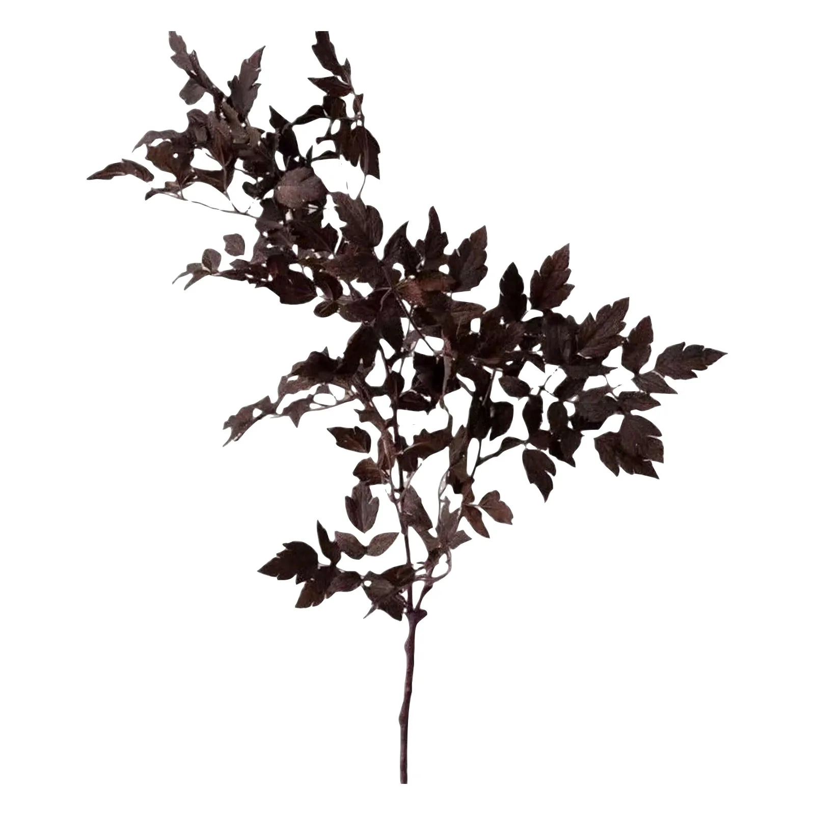 Artificial Cimicifuga Plant Leaves Stems Fake Vase Dining Table Garden Fireplace Decoration Artificial Cimicifuga Plant Leaf