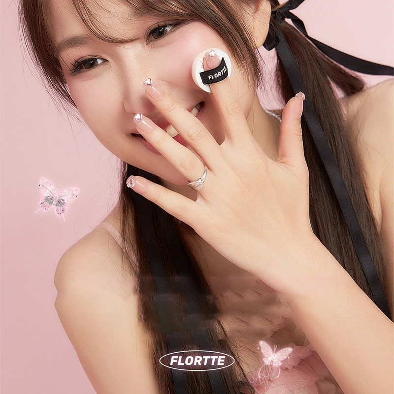 Flortte ar creme blush fosco shimmer iluminando blush de longa duração à prova dsweatágua sweatproof natural água pele rosto blush maquiagem