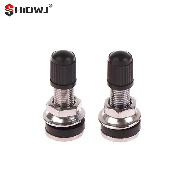 2pcs TR161-32mm Motorcycle Wheel Valve Universal Motorbike Scooter Tyre Valve Dustcap Stem Caps Metal Car Accessories