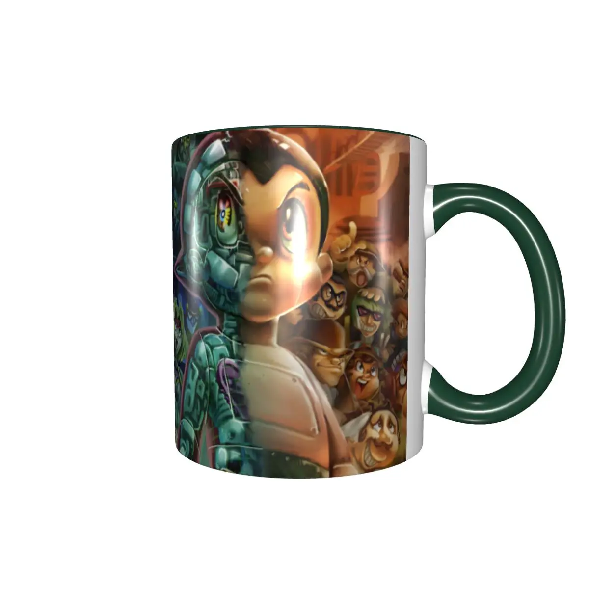 Anime Cartoon A-Astro B-Boy Mugs DIY Japan Manga Ceramic Tea Milk Coffee Cups