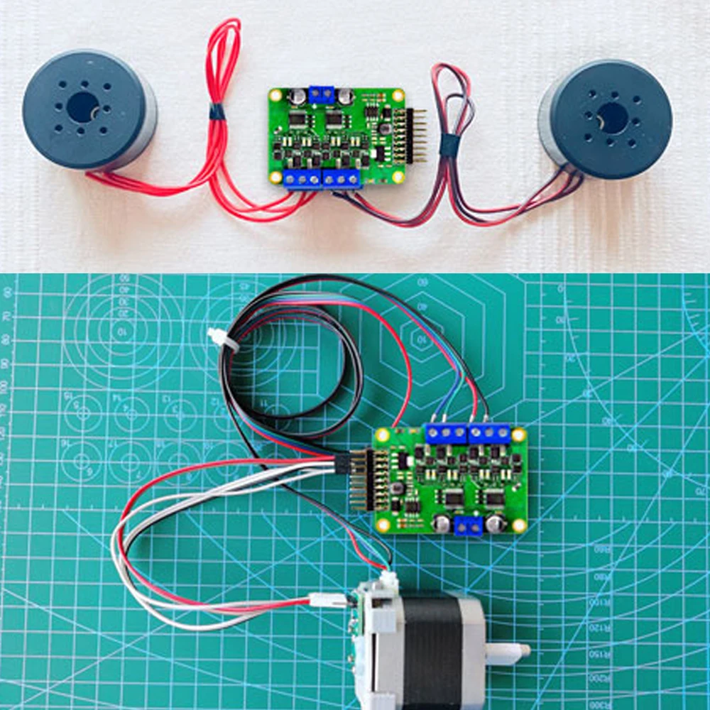 

DC12-24V FOC V3P Motor Drive Board Dual Brushless Motor Position/Speed/Voltage Torque/Current Torque Control Board for Arduino