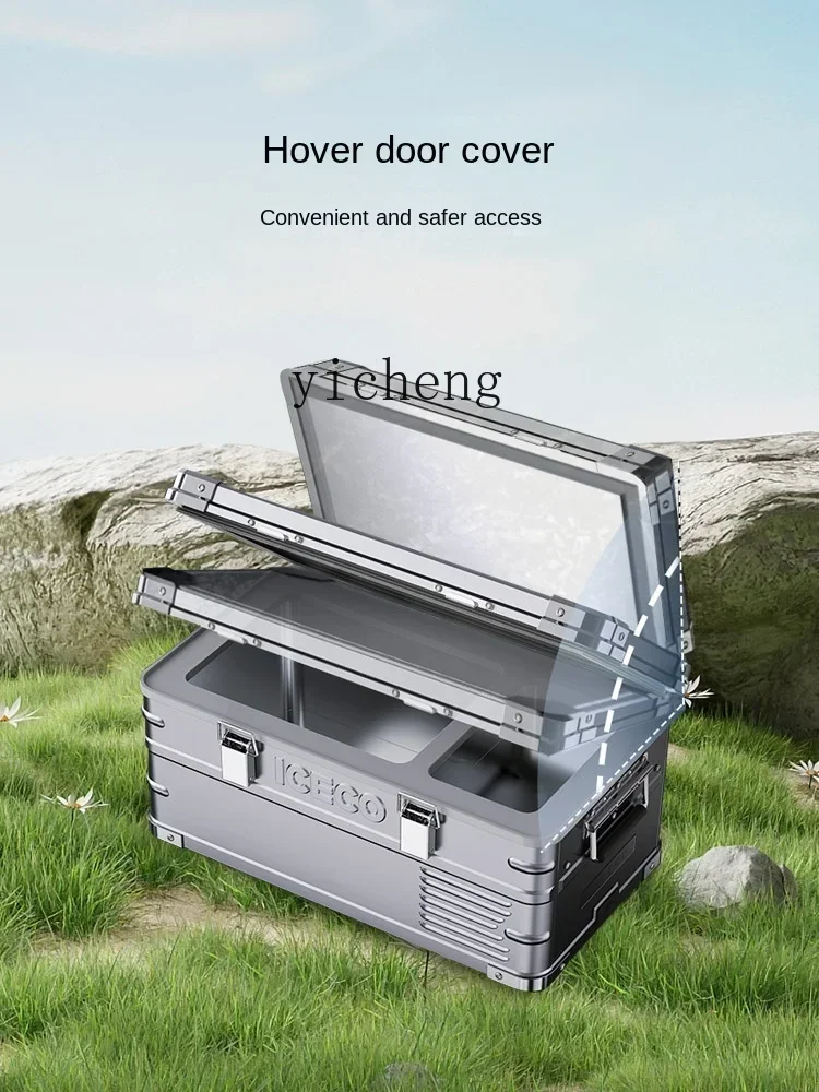 Car Refrigerator J20l Aluminum Alloy Material Bass (≤ 32 DB) Dual Use in Car and Home