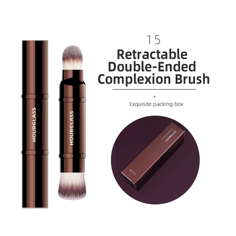 Hourglass Makeup Brushes Powder Foundation Concealer Blusher Bronzer Eye Shadow Eyebrow Eyeliner Sculpting Brush image 3