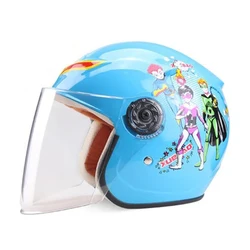 Children's Helmet  Motorcycle Child Protective Cap Electric Car Four Seasons Cartoon Cute Child Safety Helmet