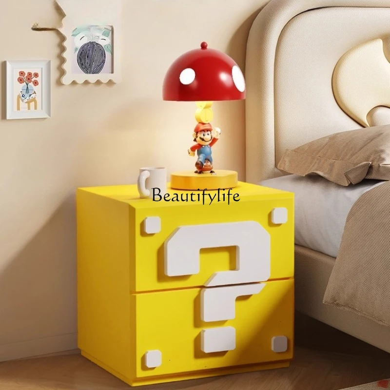 

Creative cartoon cute children's room boys and girls bedside table