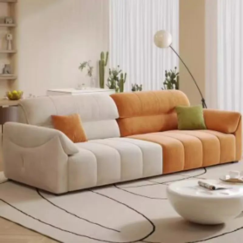 

Luxury Hotel Soft Sofas Stretch Large Corner Puffs Modern Armchair Sofas Daybed White Comfortable Divani Da Soggiorno Furniture
