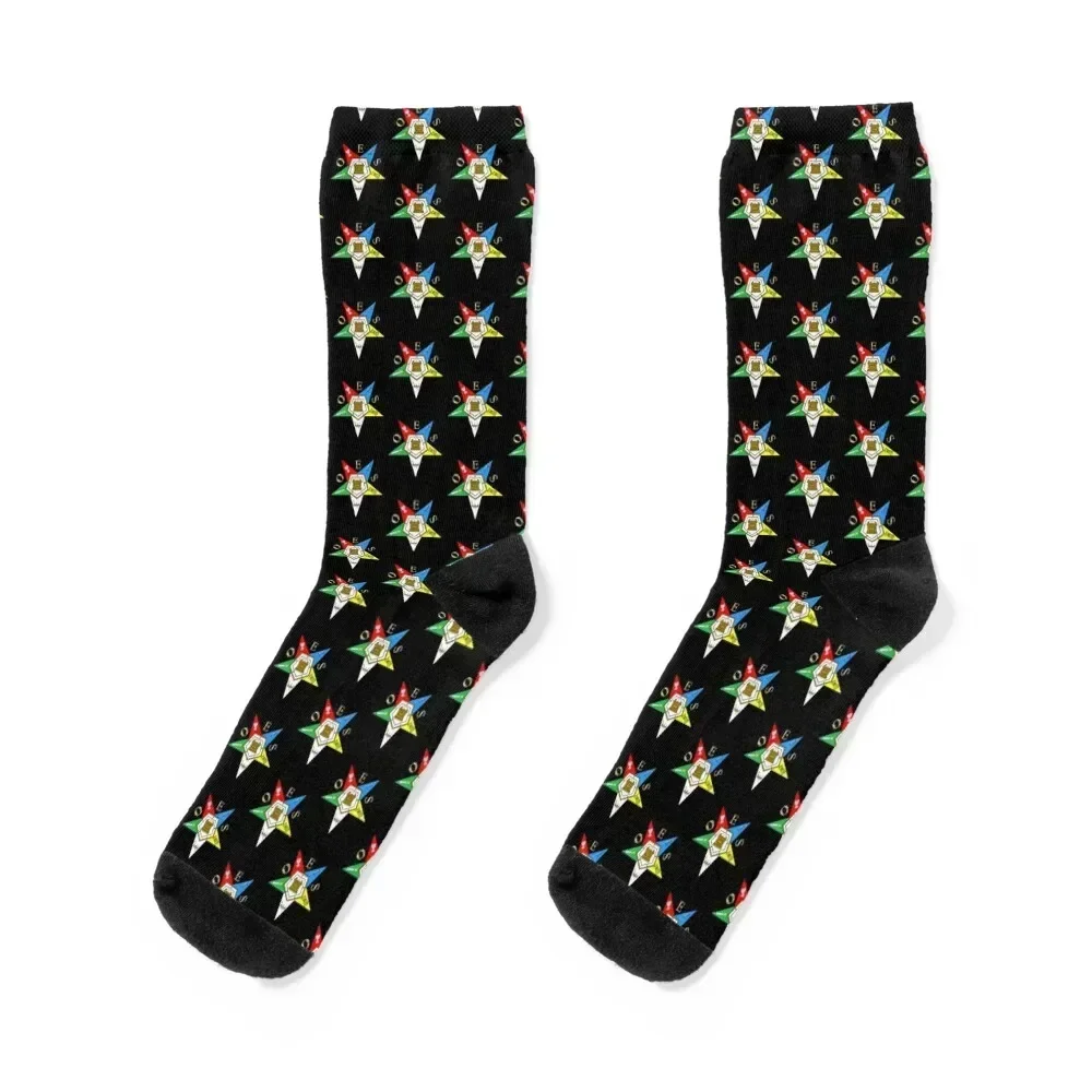 

Order of the Eastern Star OES Socks gym tennis christmass gift Children's Socks For Girls Men's