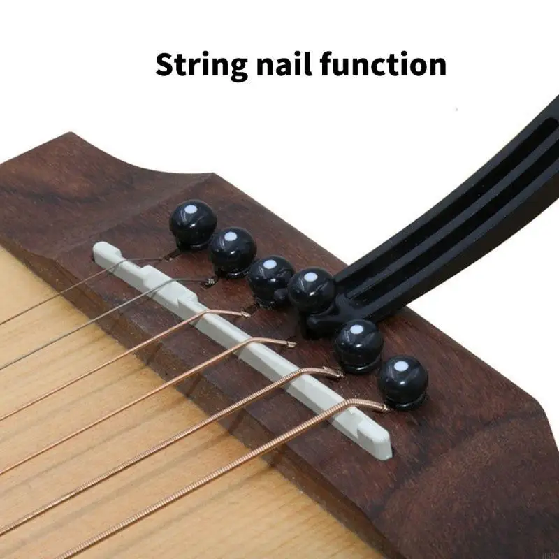 Portable Guitar Tunings Clamp Guitar Capo Clip Metal Clamp for Acoustics and Electric Guitar Part