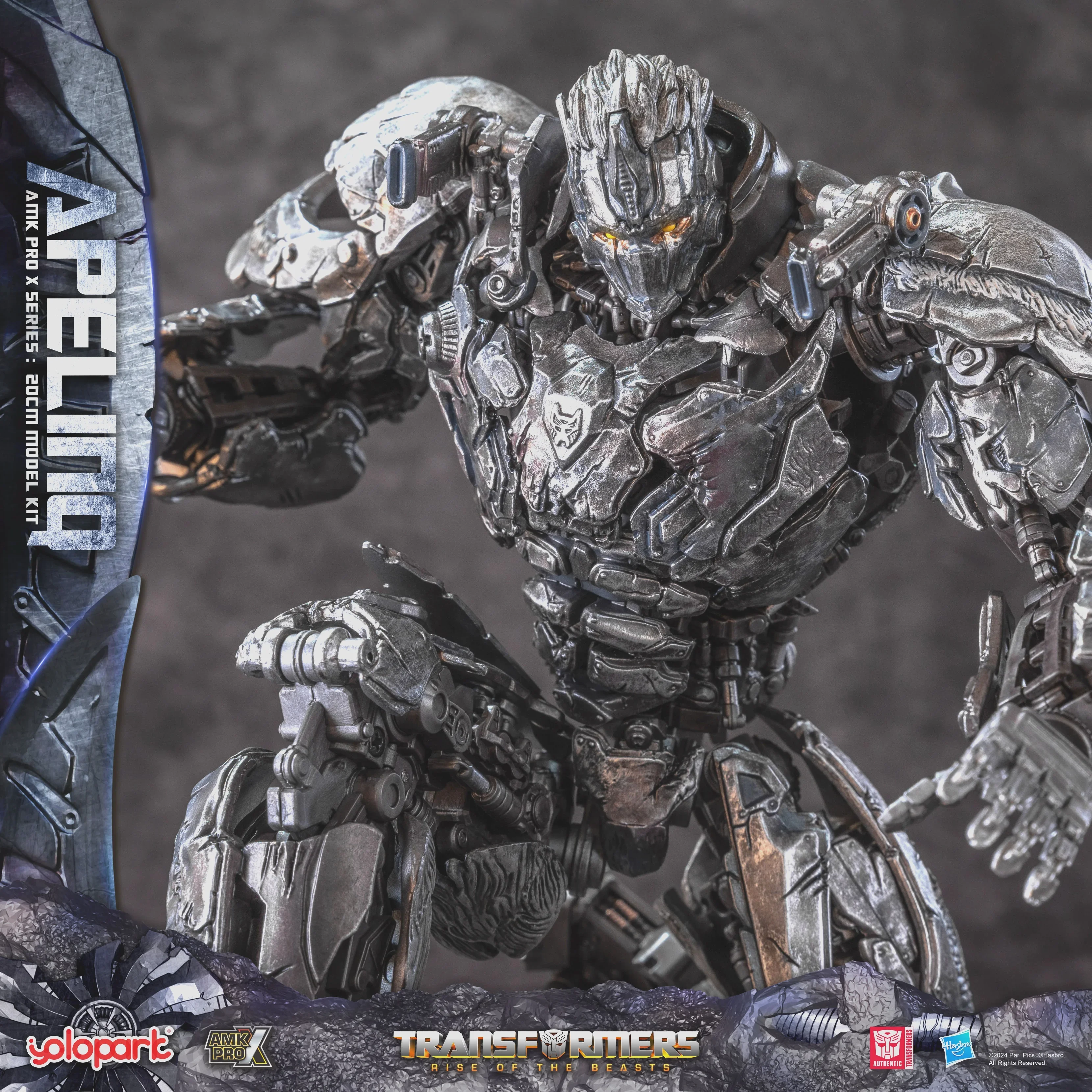 متوفر في المخزون لعبة التحول الوحش الارتفاع Apelinq Action AMK PRO X Series أطقم منمذجة 7.87 بوصة لعبة شخصيات الحركة مجموعة هدية