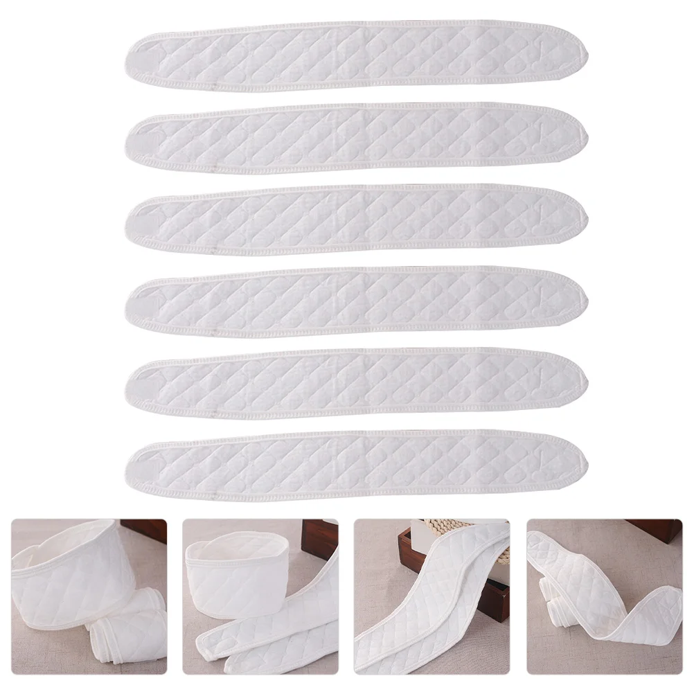 

6 Pcs Umbilical Cord Infant Belly Band Navel Protection Belt Anti Wrinkle Baby Cold Toddler Bellyband Newborn Pure Cotton