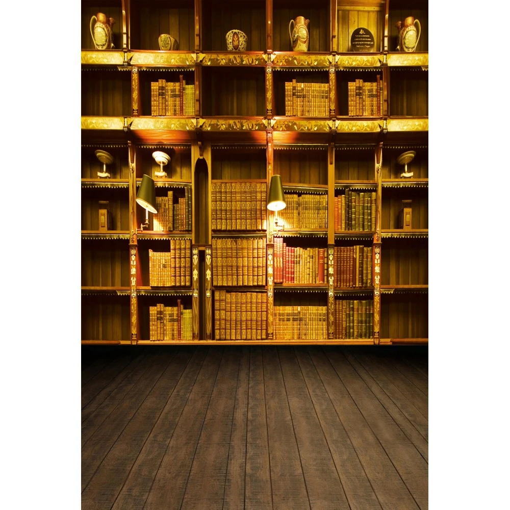 Yeele หนังสือการถ่ายภาพฉากหลังหนังสือห้องสมุดโรงเรียนภาพเด็กทารกถ่ายภาพพื้นหลัง Photocall Photo Studio