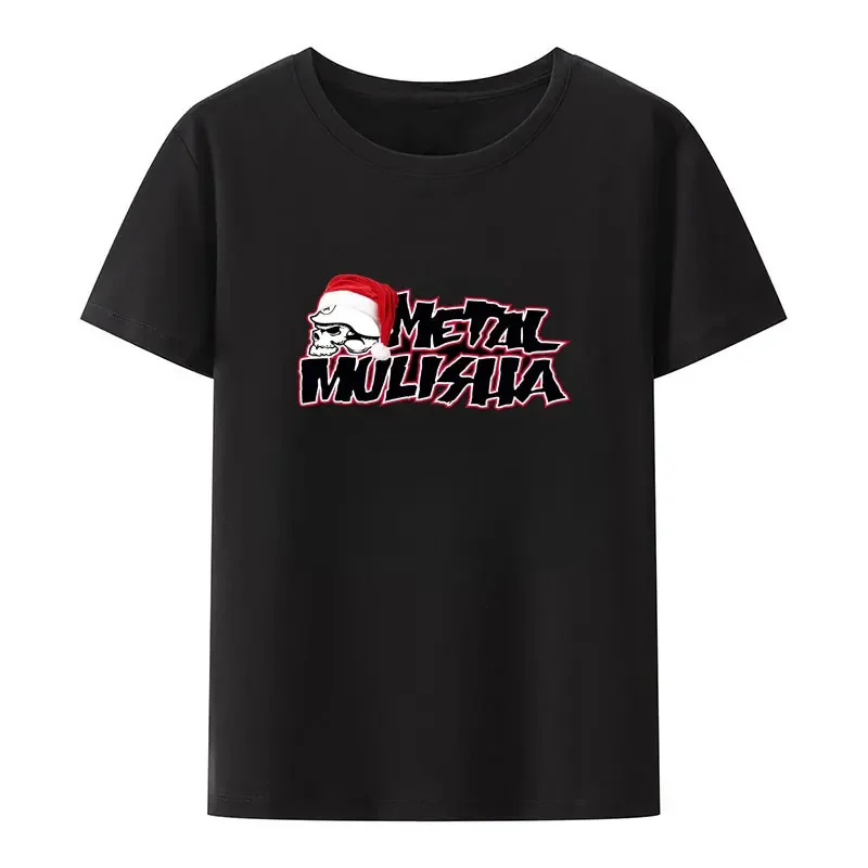 Metalowa Mulisha czaszka T-Shirt męska odzież Grunge T-Shirt dla par ubrania Anime estetyczna odzież damska koszulka koszule w stylu Harajuku