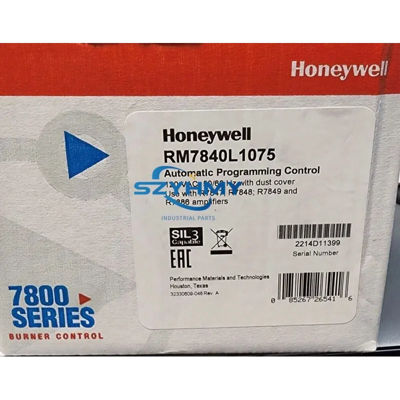 

New Honeywell Burner Controller with box rm7840l1075 rm7840l1075