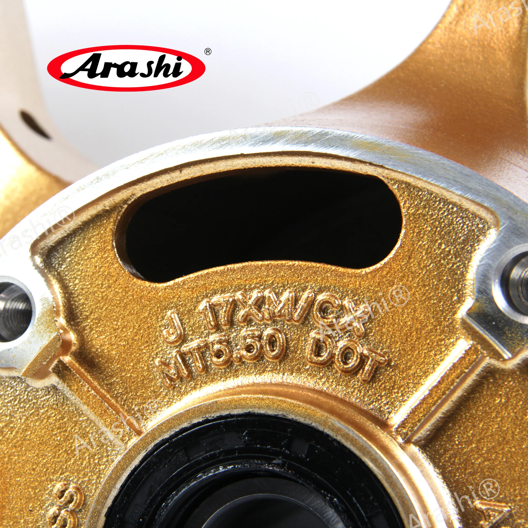 Arashi OEM CBR1000RR Rear Wheel Rim Rims For Honda CBR 1000 RR 2006 - 2016 2015 2014 2013 2012 2011 2010 2008 2007 Motorcycle view 4