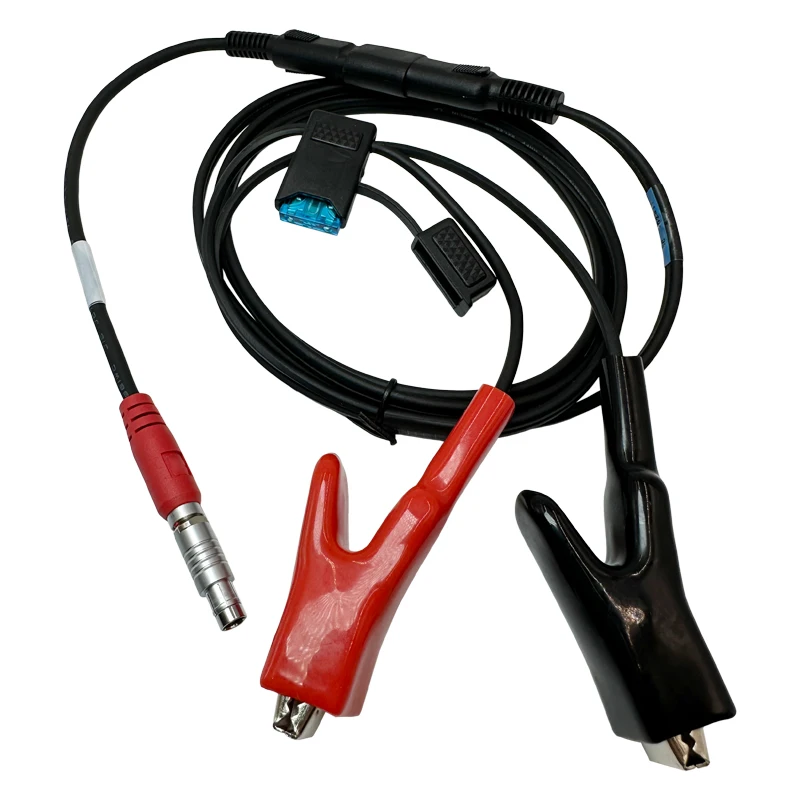 

External Power Cable A00302+A00400 With Alligator Clips For GPS HiPer Or HiPer Lite