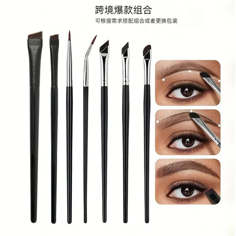 8 makeup brush set sickle eyeliner oblique blade detail brush eye shadow brush set spot