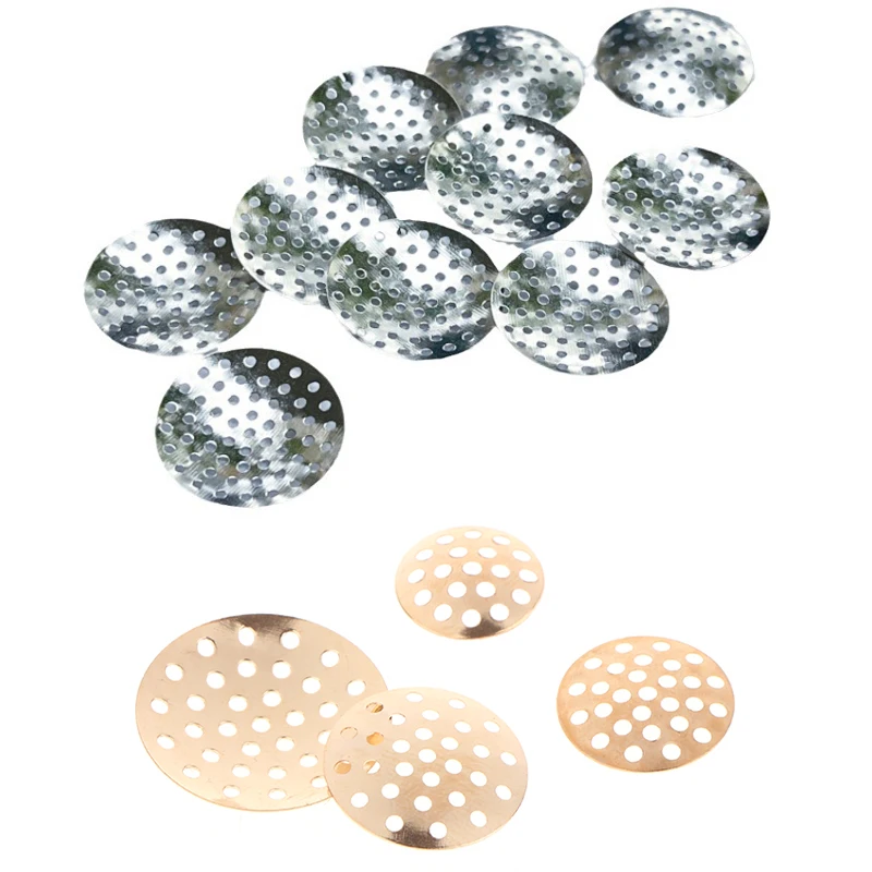 10Pcs Nail Brush Cup Filter Iron Round Rapid Filtration Clean Of Sequin Phototherapy Gluin Filter Sheet Pen Wash Cup Parts